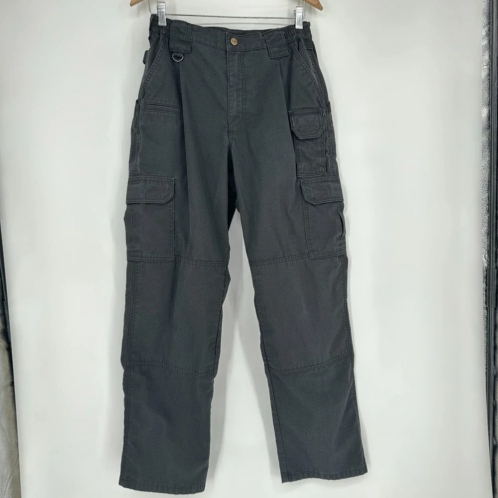 5.11 tactical black cargo utility pants men size 30x30(see desc) workwear